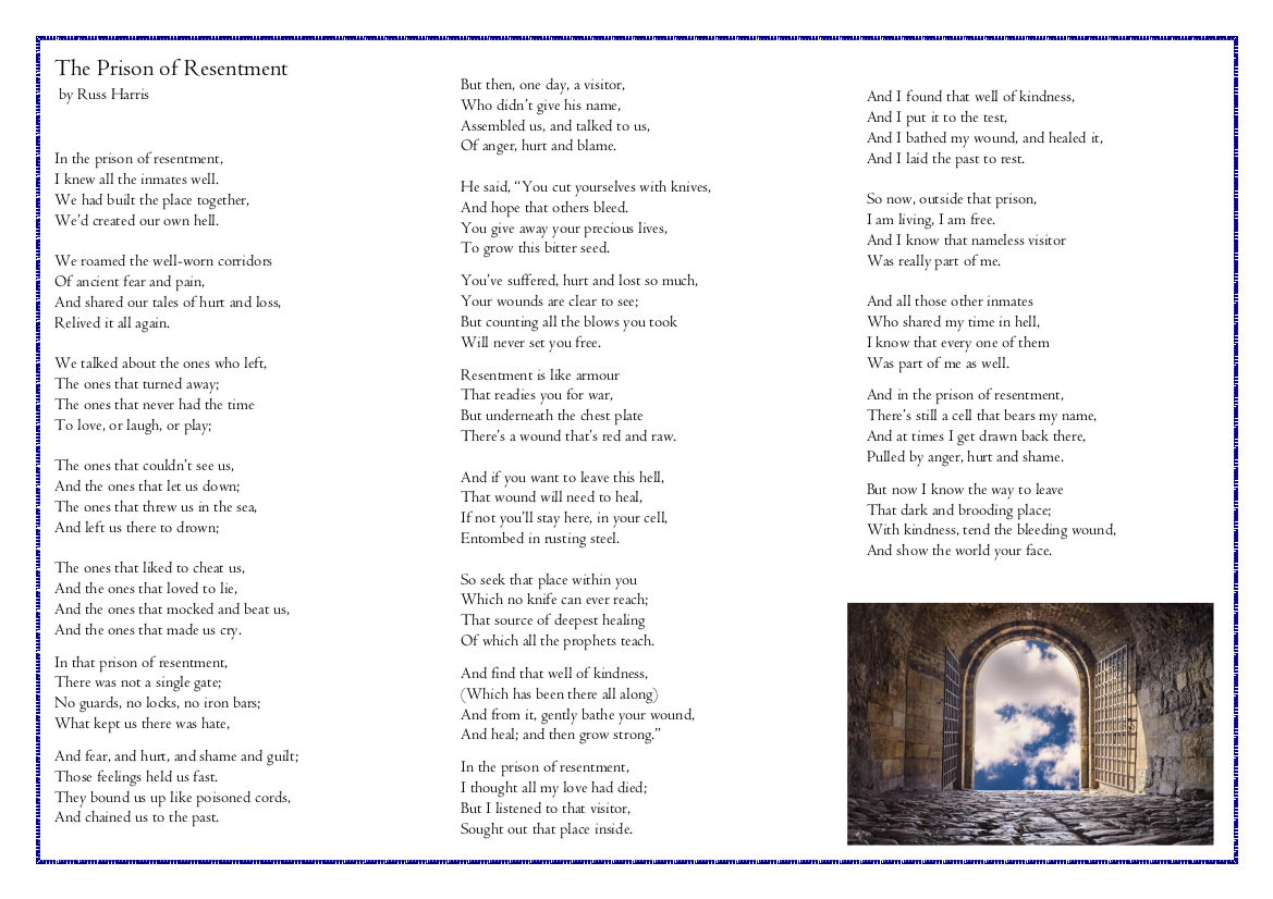 Prison of Resentment